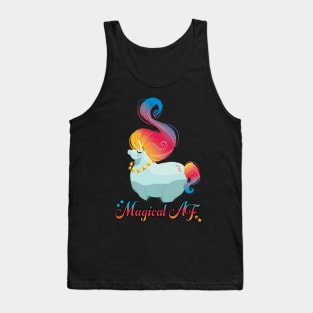 Magical AF Tubbicorn Tank Top